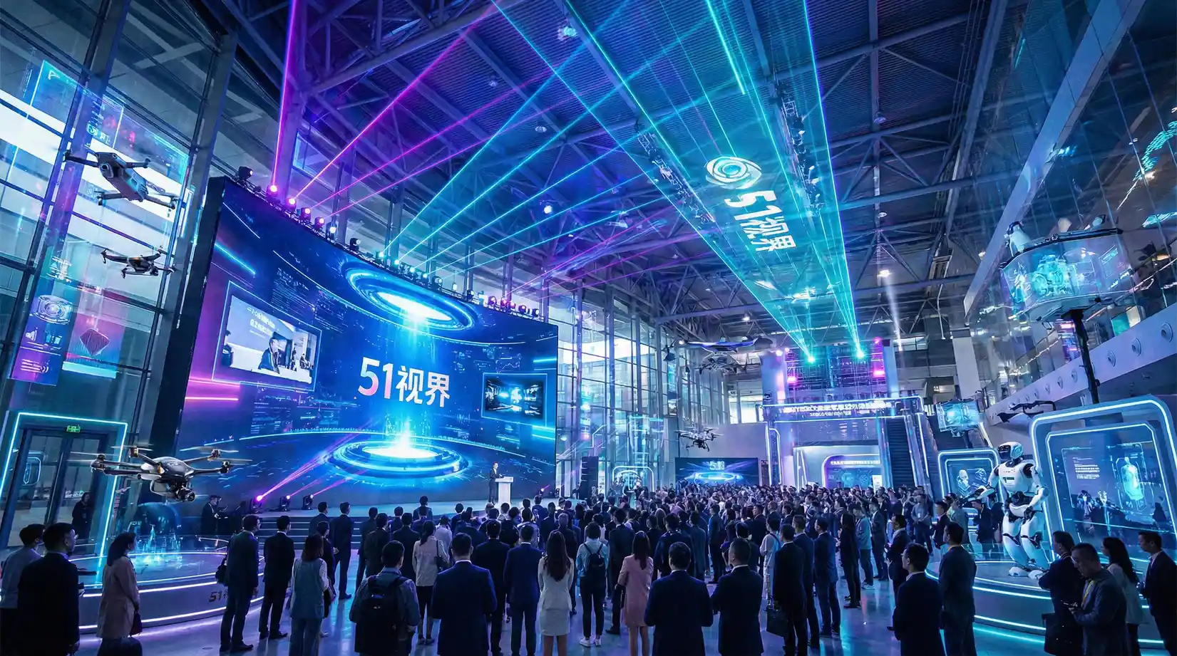 全球科技峰会现场报道 - 他在CPU你是什么梗 聚焦前沿科技
